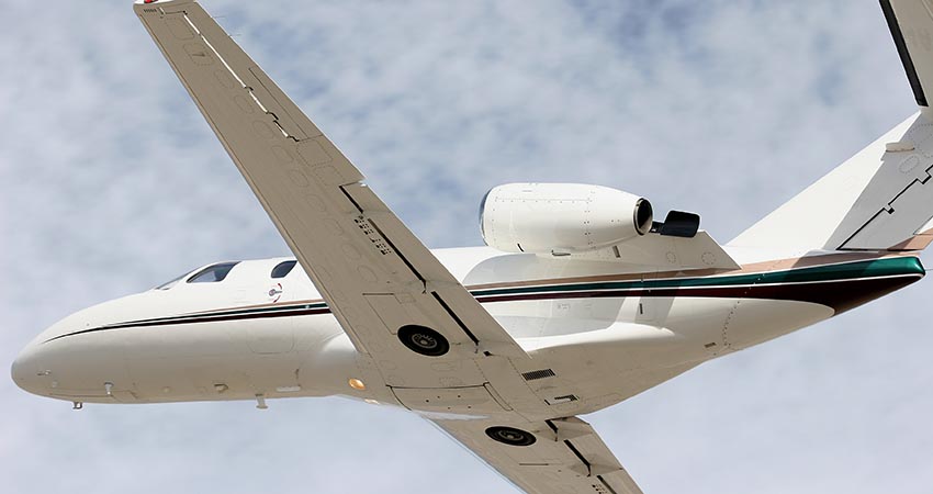 Wing of business aircraft